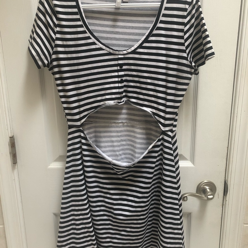 ASOS cut out skater dress